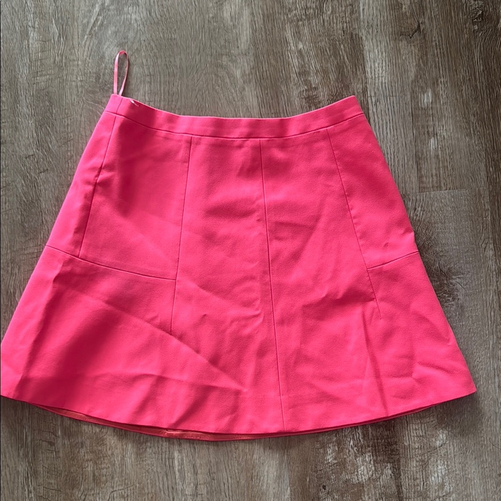 J. Crew Pink A-Line Mini Skirt for Casual Wear